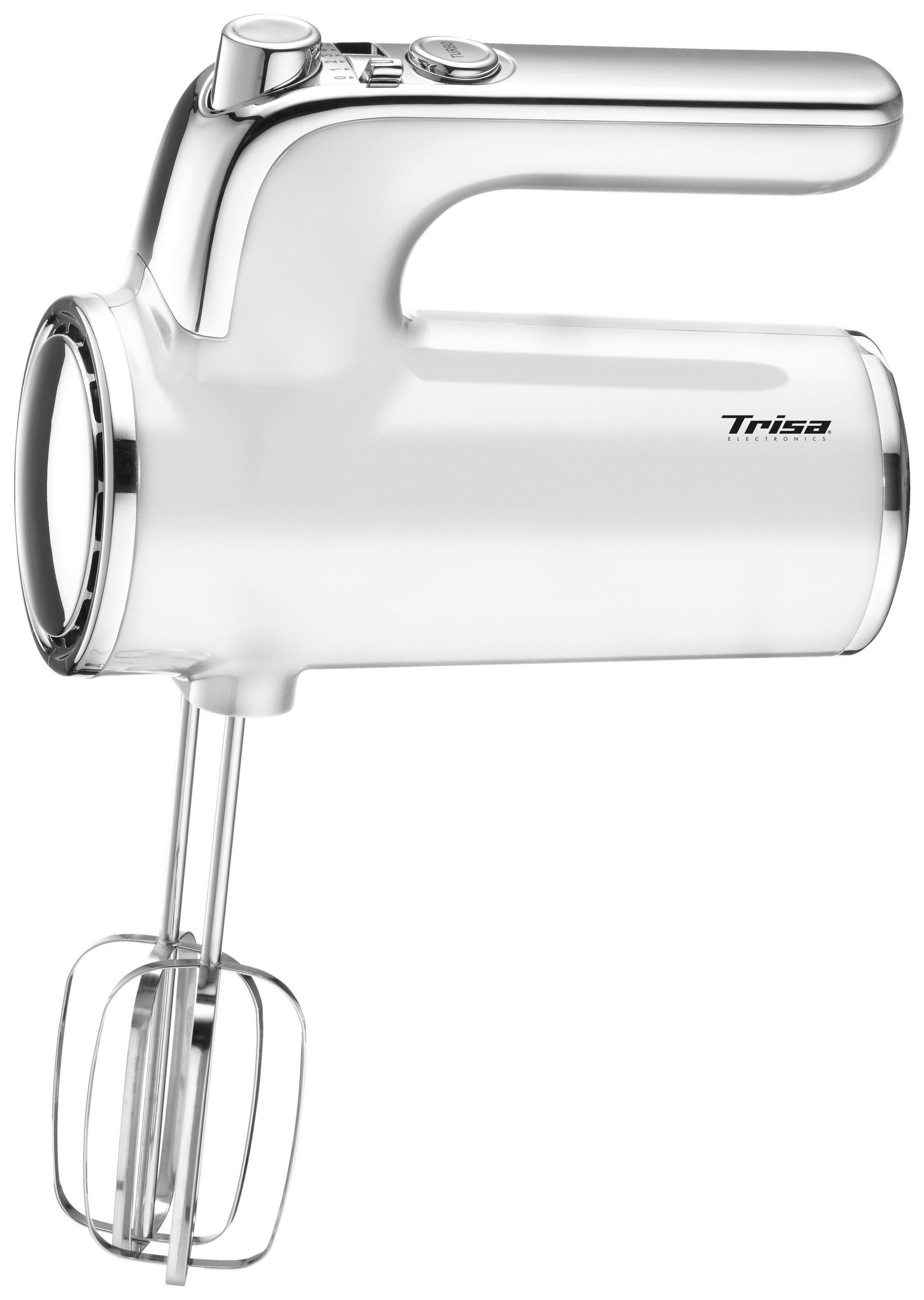 HANDMIXER  - Weiß, Basics, Kunststoff (20.6/10/20cm) - Trisa Electronics