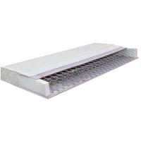 VZMETNICA 180/200 cm  - bela, Konvencionalno, tekstil (180/200cm)