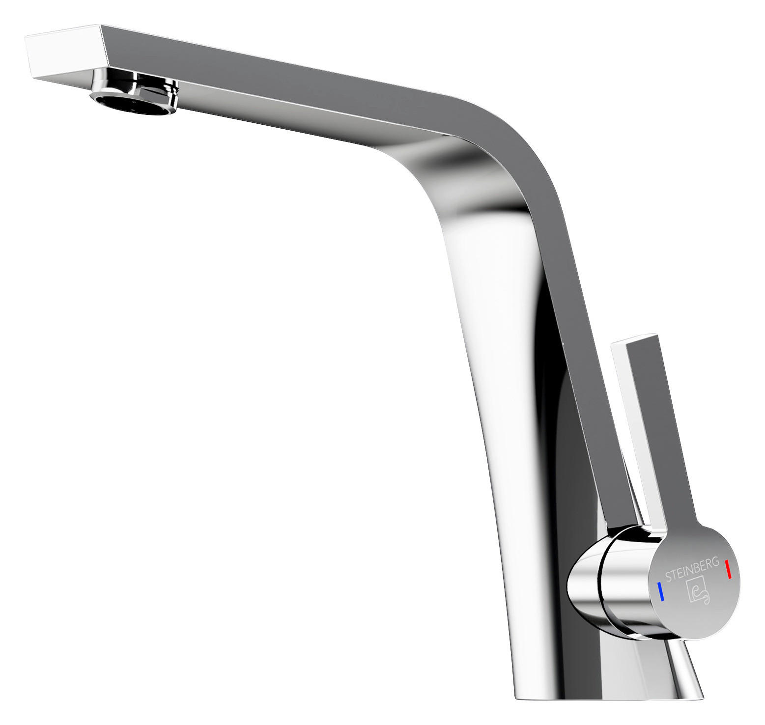 WASCHTISCHARMATUR 260 1010 1  - Chromfarben, MODERN, Metall (5,4/18,1/20,8cm)