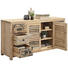 SIDEBOARD 160/80/45 cm - Hellbraun/Dunkelbraun, LIFESTYLE, Holz/Metall (160/80/45cm) - Landscape SIDEBOARD 160/80/45 cm - Hellbraun/Dunkelbraun, LIFESTYLE, Holz/Metall (160/80/45cm) - Landscape