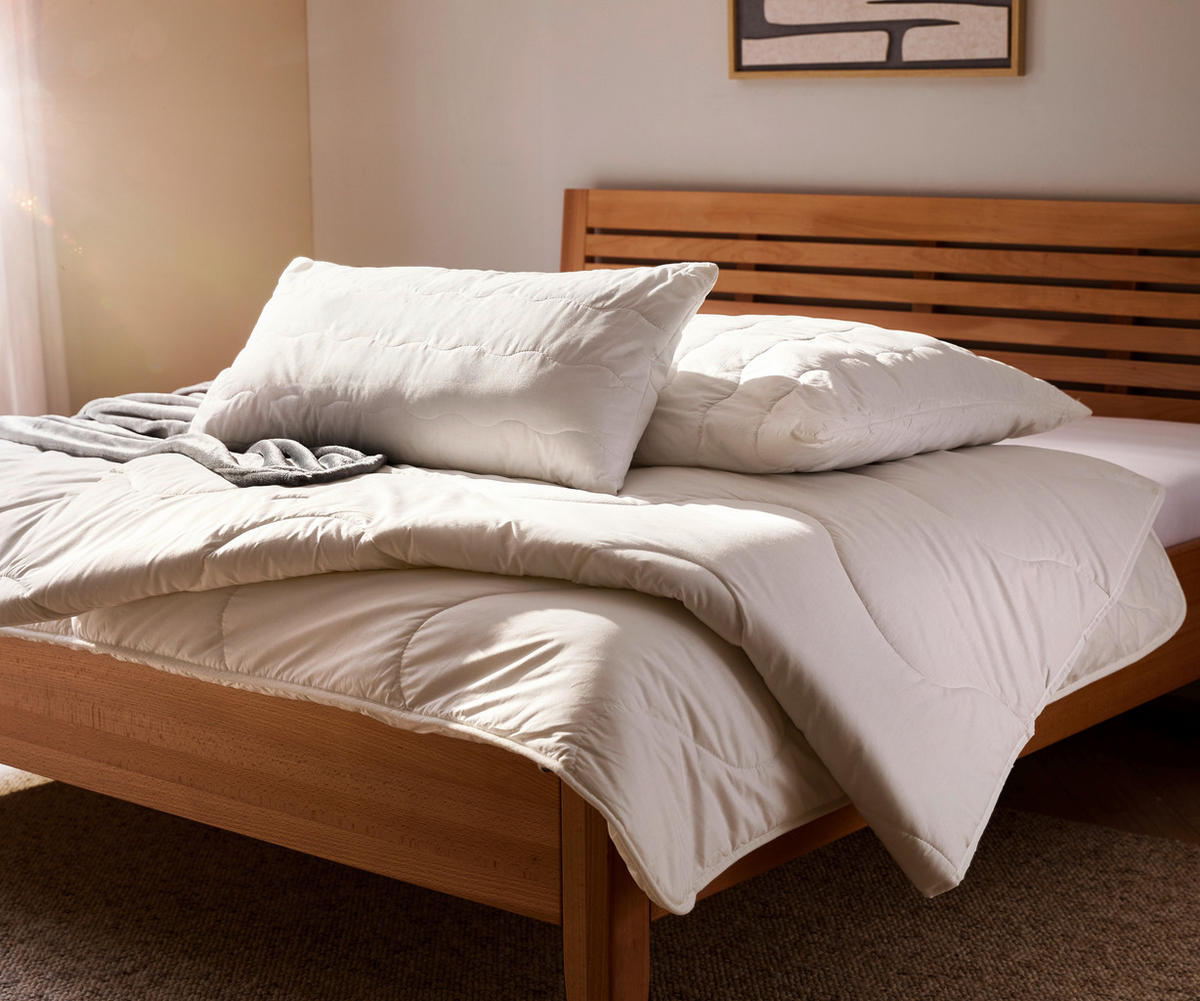 GANZJAHRESDECKE  Levante 135/200 cm  - Weiß, Basics, Textil (135/200cm) - Sleeptex