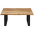 KONFERENČNÍ STOLEK, dub, černá, barvy dubu - černá/barvy dubu, Design, kov/dřevo (110/70/45cm) - Valnatura KONFERENČNÍ STOLEK, dub, černá, barvy dubu - černá/barvy dubu, Design, kov/dřevo (110/70/45cm) - Valnatura