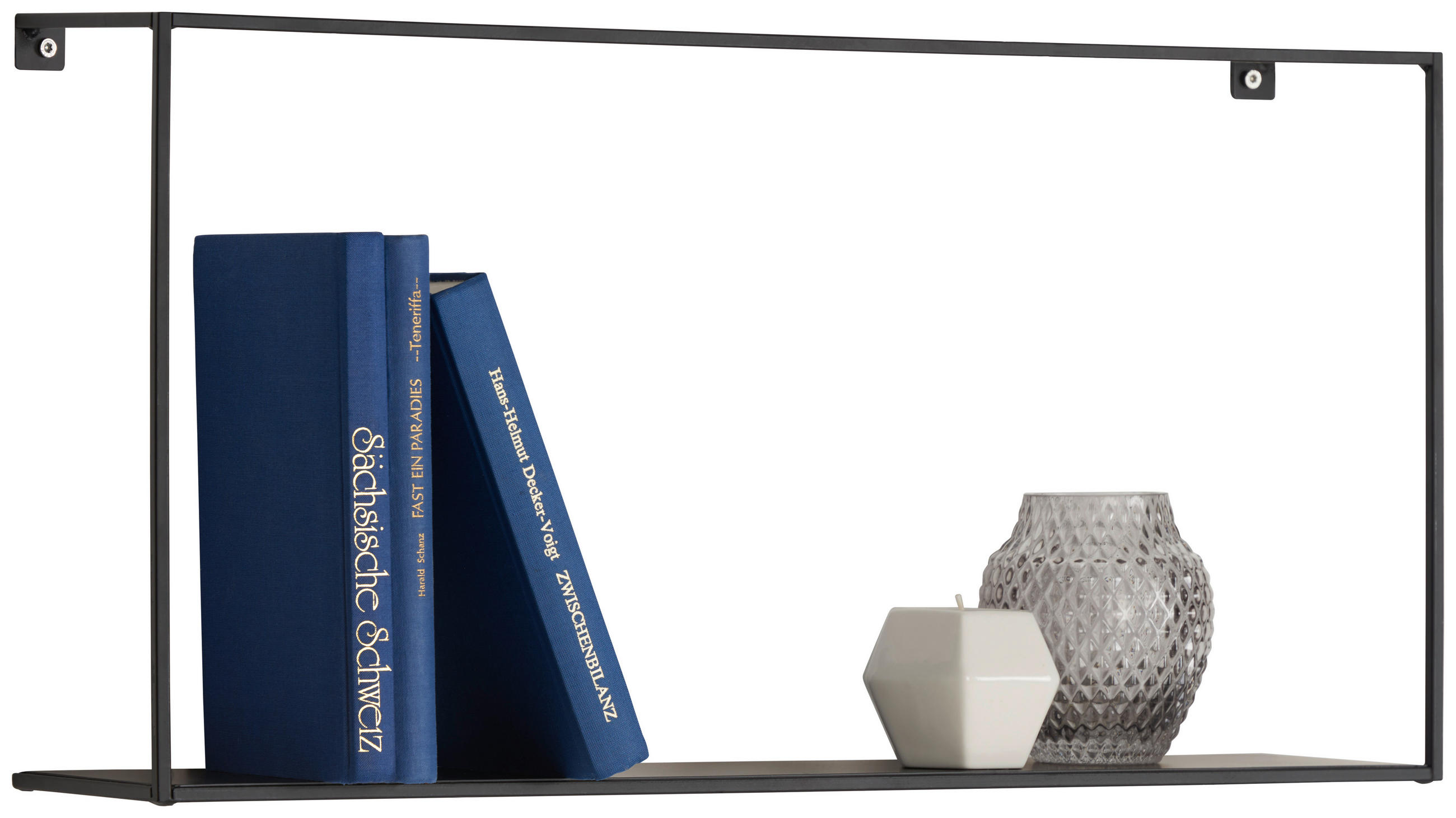 Landscape NÁSTĚNNÝ REGÁL, černá