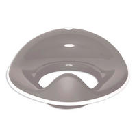 TOILETTENTRAINER Chalk Brown  - Graubraun, Basics, Kunststoff (38,6/31/7,1cm) - Bebe Jou