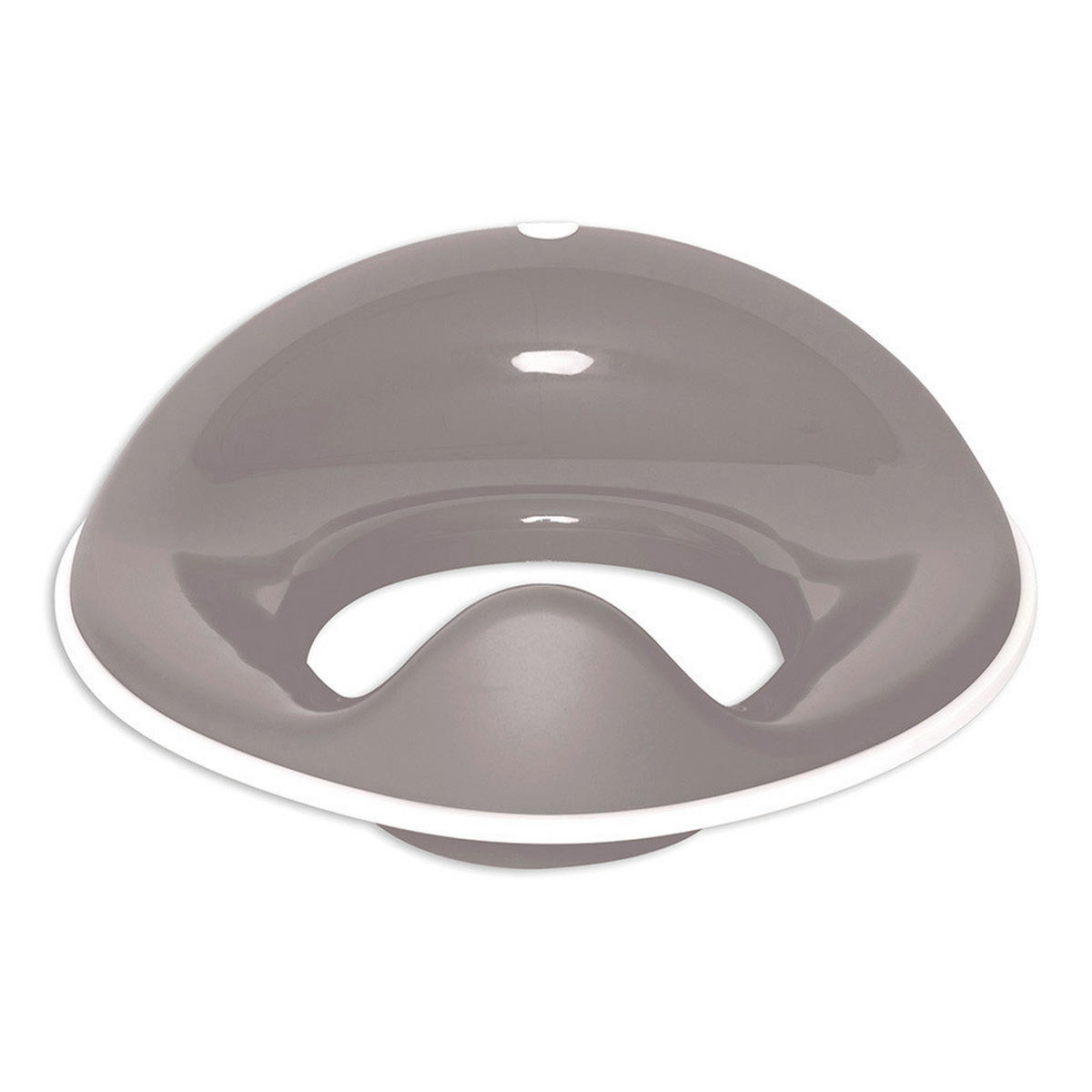 TOILETTENTRAINER Chalk Brown  - Graubraun, Basics, Kunststoff (38,6/31/7,1cm) - Bebe Jou