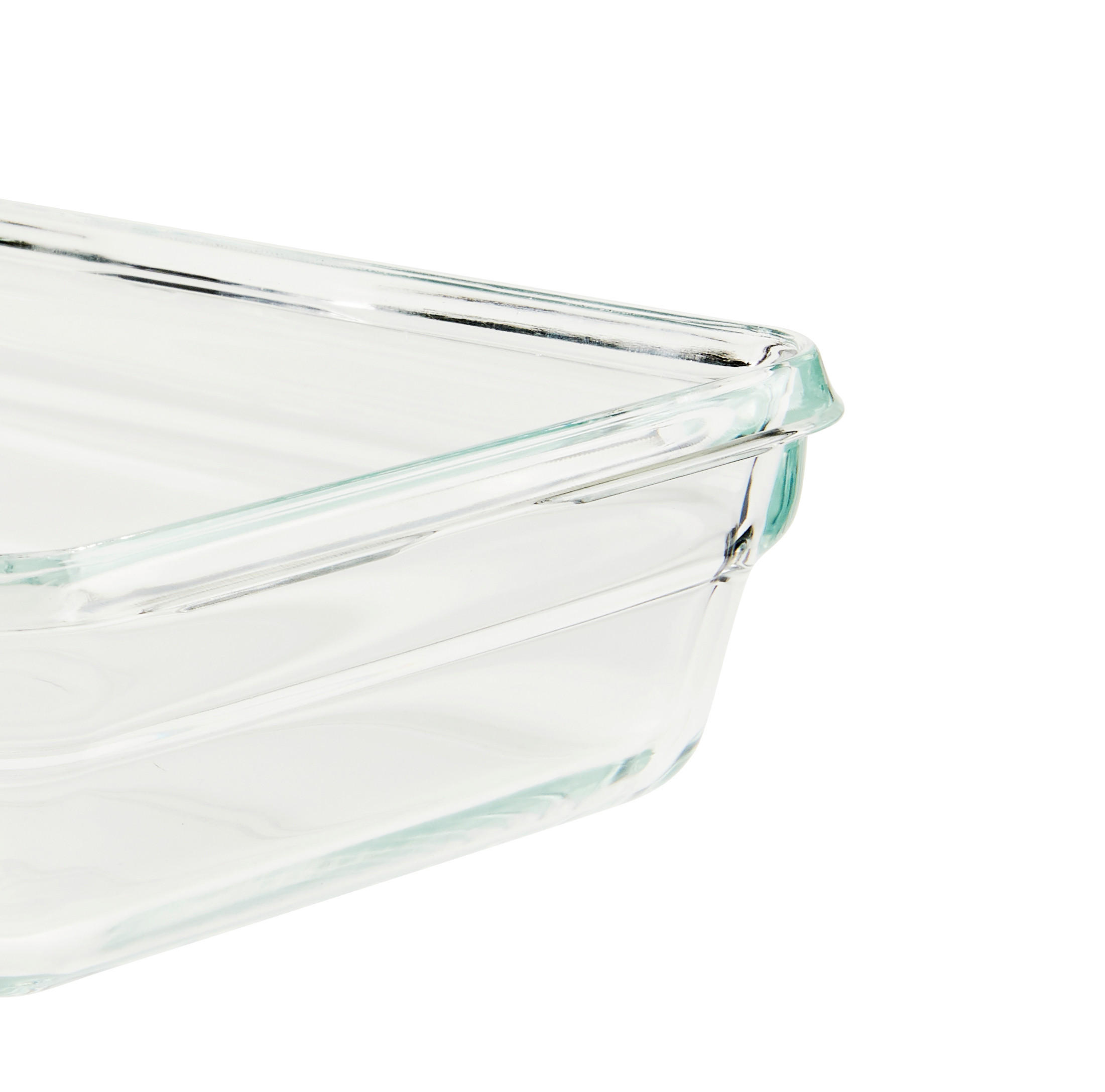 FRISCHHALTEDOSE CLIP & CLOSE GLAS 2,0 L  - Rot, Basics, Glas/Kunststoff (26,7/19,7/8cm) - Emsa