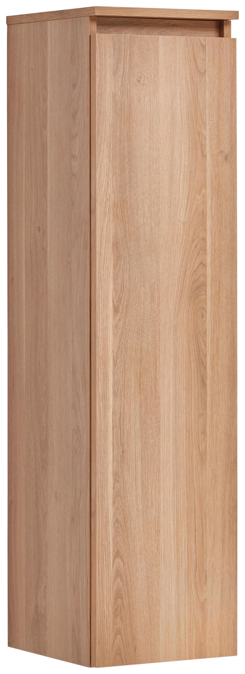 MIDISCHRANK 30,2/116,6/32,5 cm  - Eichefarben, Design, Glas/Holzwerkstoff (30,2/116,6/32,5cm) - Novel