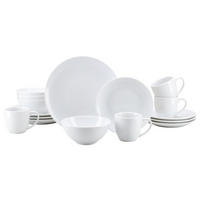 KOMBISERVICE Bistrot Weiss 16-teilig  - Weiß, Basics, Keramik - Creatable