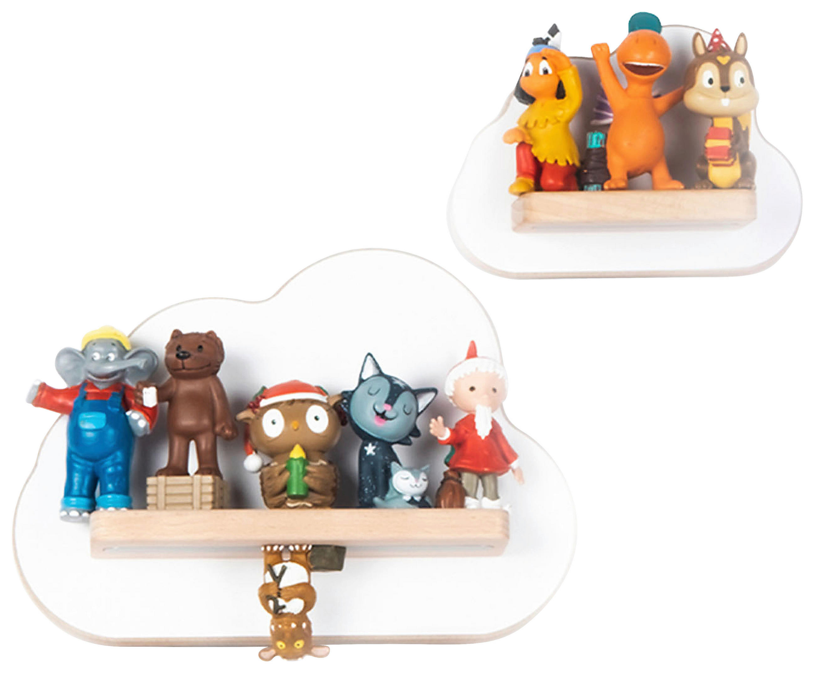 KINDERREGAL  - Weiss, Modern, Holzwerkstoff (22/16/5cm) - MID.YOU