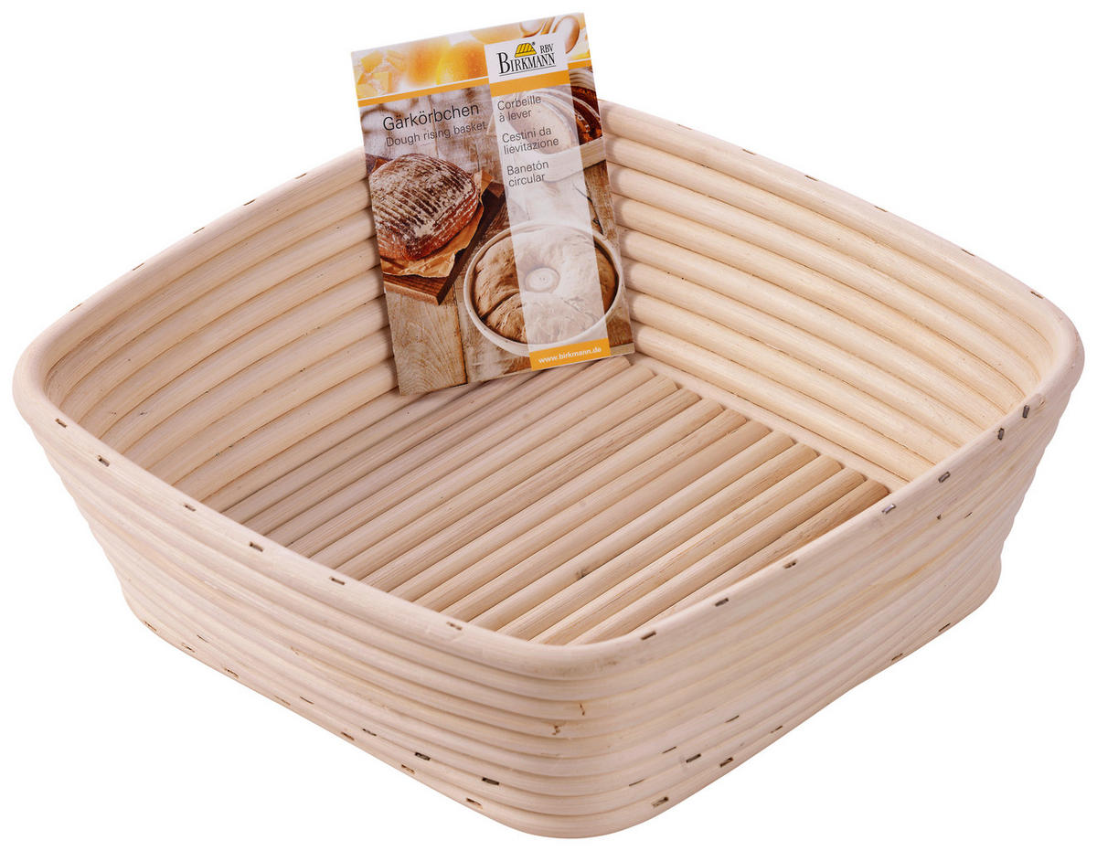 GÄRKORB - KONVENTIONELL, Holz (25/9/25cm) - Birkmann