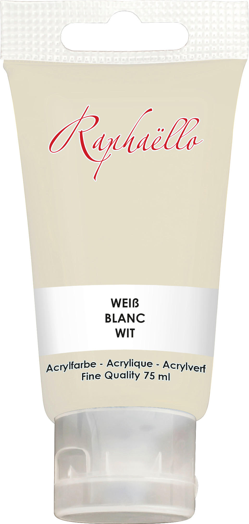 AKRYLOVÁ FARBA - biela, Basics (75ml)