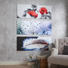 GLASBILD - Multicolor, Basics, Glas (125/50cm)