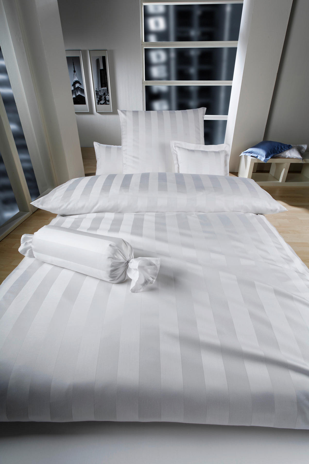 POSTEĽNÁ BIELIZEŇ, satén, biela, 140/200 cm - biela, Lifestyle, textil (140/200cm) - Curt Bauer