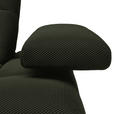 ECKSOFA in Struktur Olivgrün  233/313 cm  - Schwarz/Olivgrün, Design, Kunststoff/Textil (233/313cm) - Emilio Belluti