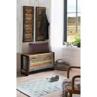 GARDEROBE 3-teilig  in 85/149/35 cm  - Multicolor/Schwarz, Design, Holz/Metall (85/149/35cm) - MID.YOU