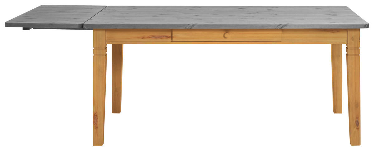 ESSTISCH in Holz 180/90/78 cm  - Laugenfarbig/Grau, ROMANTIK / LANDHAUS, Holz (180/90/78cm) - Boxxx