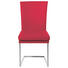 SCHWINGSTUHL Echtleder Rot - Rot, Design, Leder/Metall (47/95/57cm) - Musterring