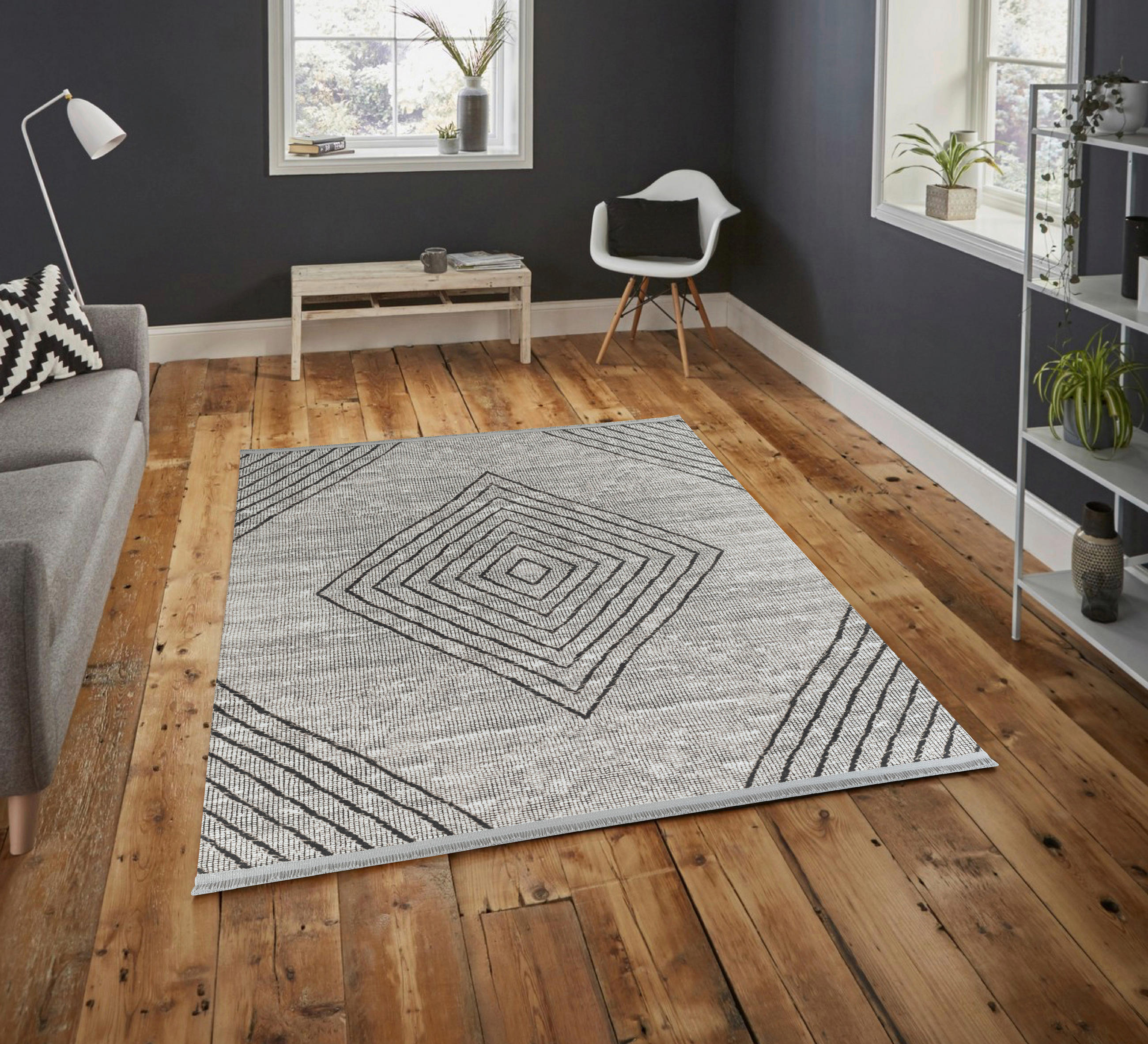 VÄVD MATTA 200/290 cm Efe  - brun, Natur, textil/naturmaterial (200/290cm)