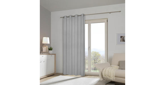 FERTIGVORHANG black-out (lichtundurchlässig) - Anthrazit, Basics, Textil (140/245cm) - Esposa