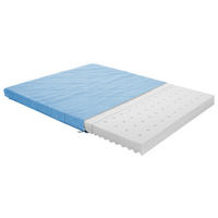 JÁRÓKA MATRAC SCOTTY  - világoskék, Basics, textil (90,0/72,0/5,0cm) - Paidi