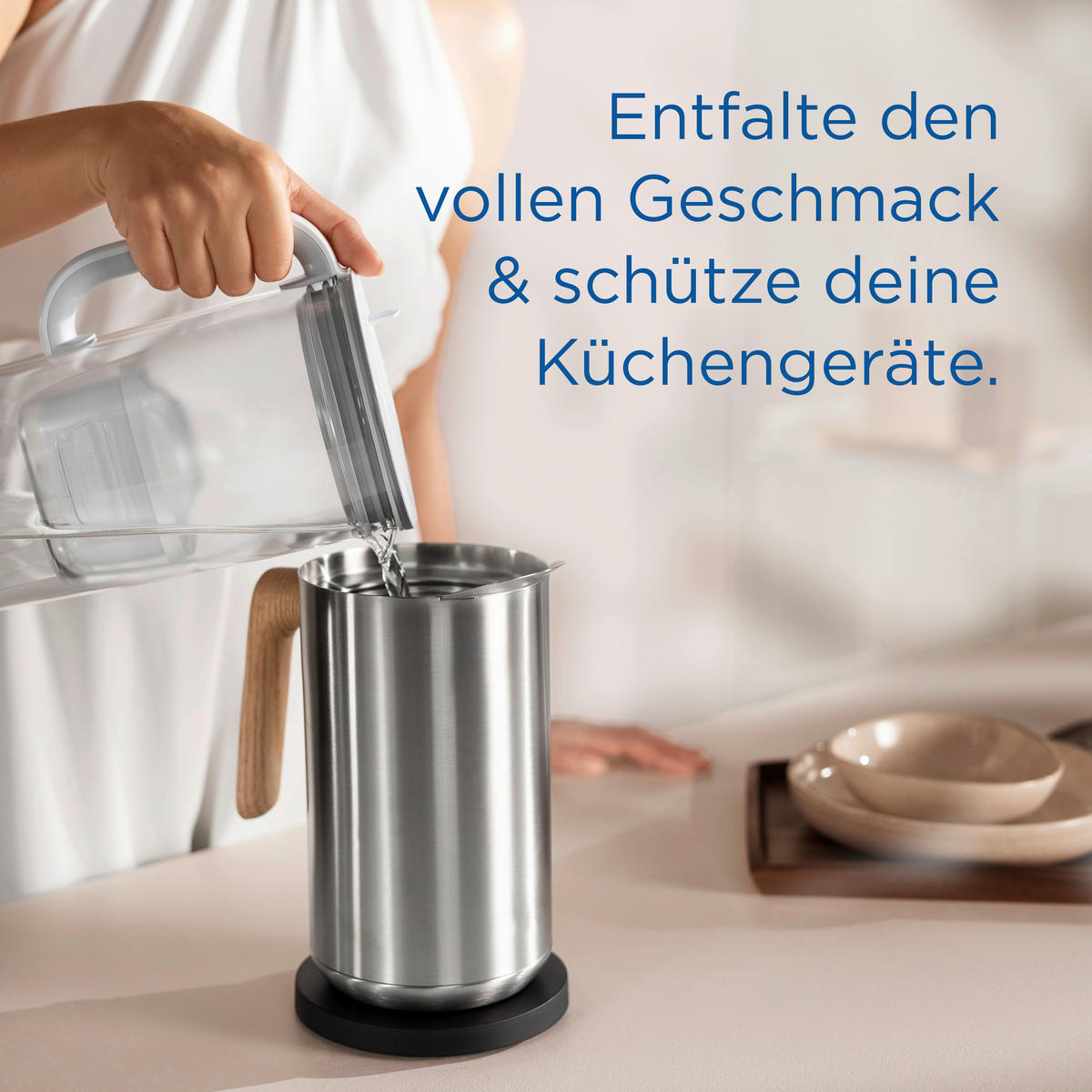 FILTERKARTUSCHE Maxtra Pro All-IN Weiß  - Weiß, Basics, Kunststoff (24,1/11,8/11,5cm) - Brita