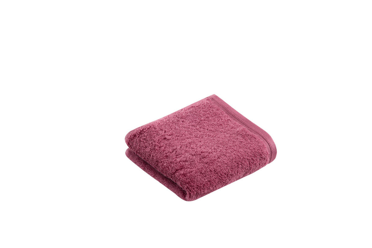 RUČNÍK PRO HOSTY, 40/60 cm, růžová - růžová, Basics, textil (40/60cm) - Vossen
