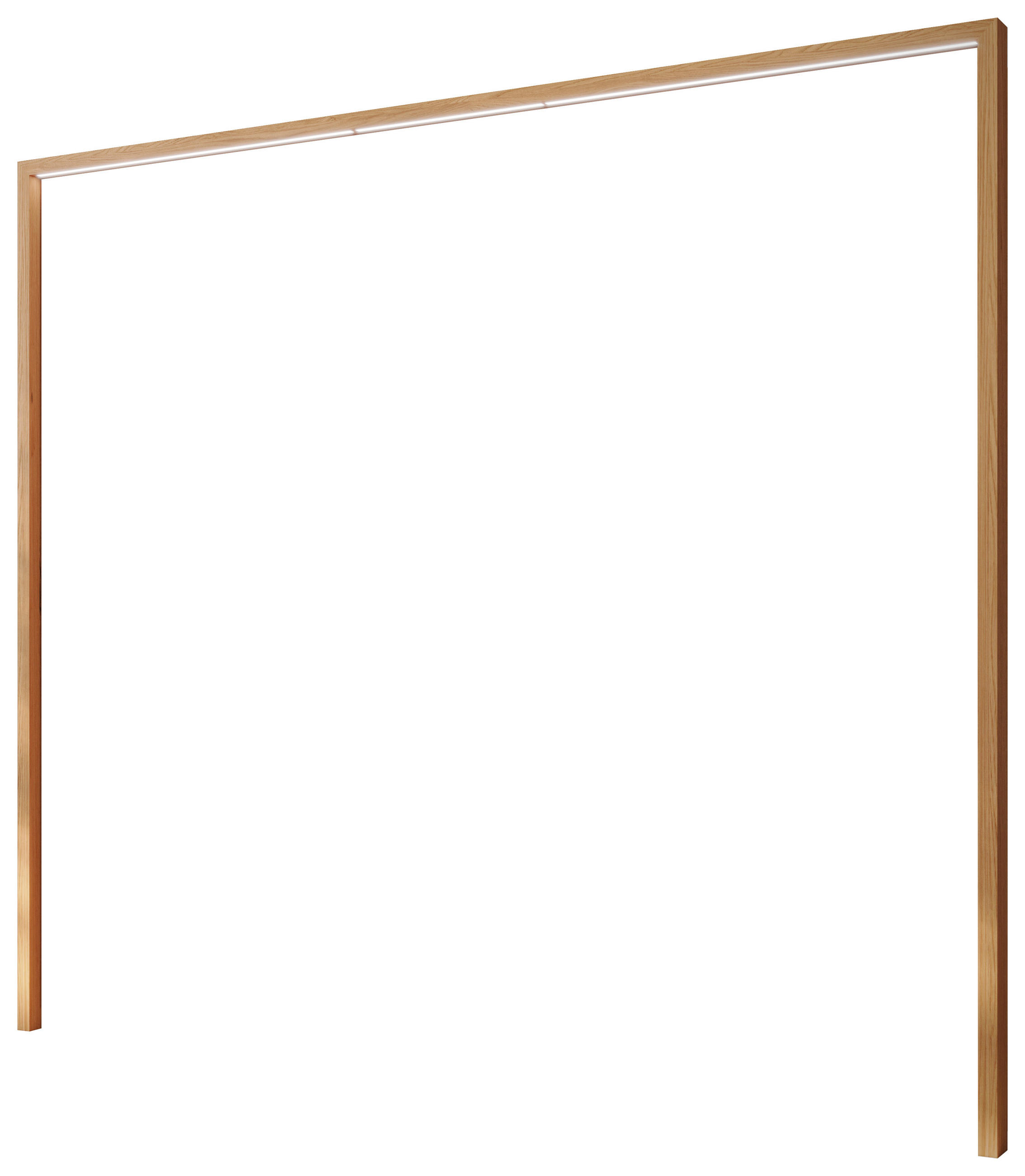 PASSEPARTOUTRAHMEN 260/4/10 cm Eichefarben  - Eichefarben, MODERN, Holz (260/4/10cm) - MID.YOU