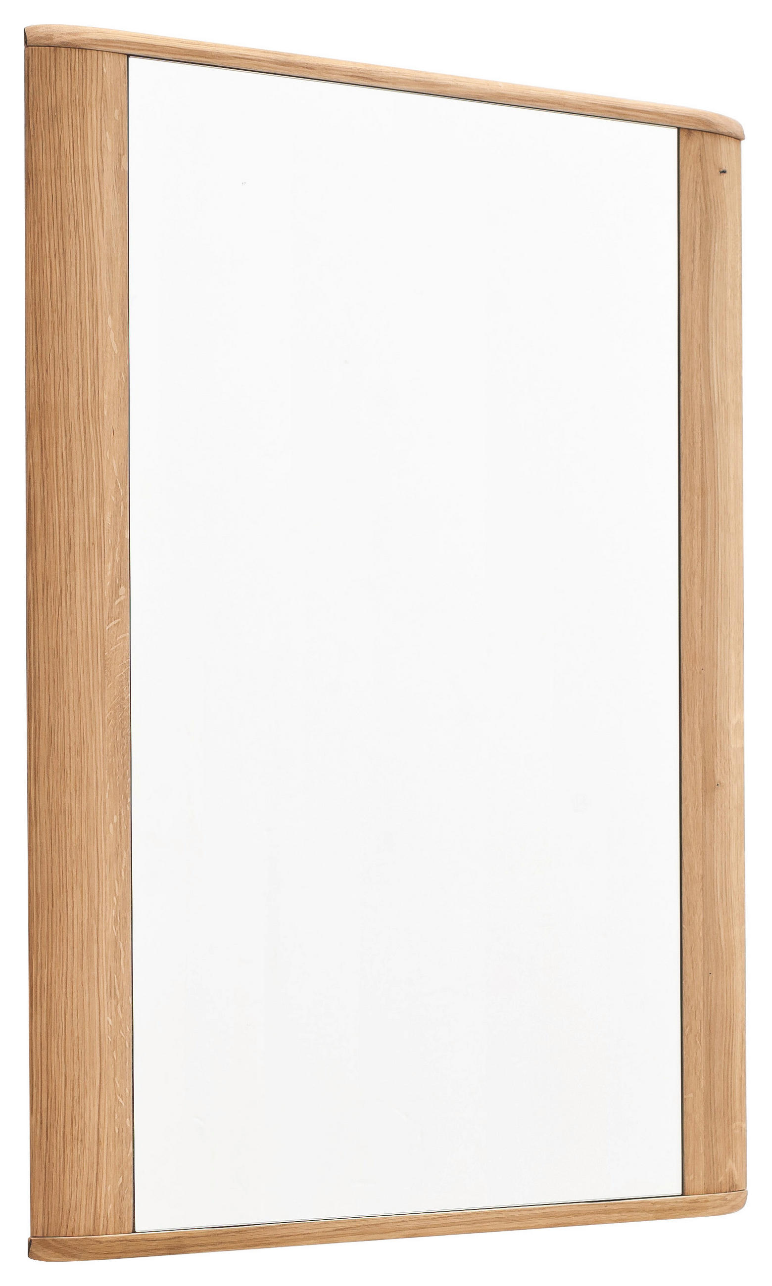 VÄGGSPEGEL 65/91/3 cm    - ekfärgad, Natur, glas/trä (65/91/3cm) - MID.YOU