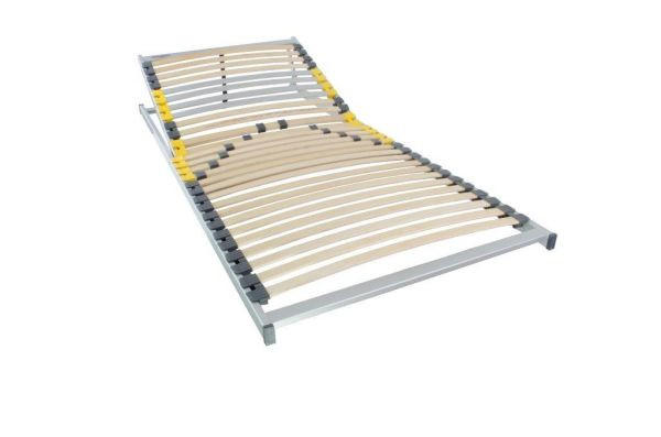 LETVENA PODLAGA 90/200 cm, - naravne barve/antracit, Moderno, kovina/umetna masa (90/200cm) - Sleeptex