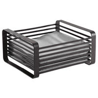 SERVIETTENHALTER   20/17,5/9,5 cm  - Schwarz, Basics, Metall (20/17,5/9,5cm) - Homeware Profession.