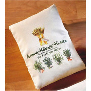 KRÄUTERKISSEN - Naturfarben, Textil (16/45cm)