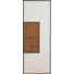 HÄNGEELEMENT Kerneiche vollmassiv Weiß, Eichefarben - Eichefarben/Weiß, Design, Glas/Holz (50/136,5/39cm) - Valnatura HÄNGEELEMENT Kerneiche vollmassiv Weiß, Eichefarben - Eichefarben/Weiß, Design, Glas/Holz (50/136,5/39cm) - Valnatura
