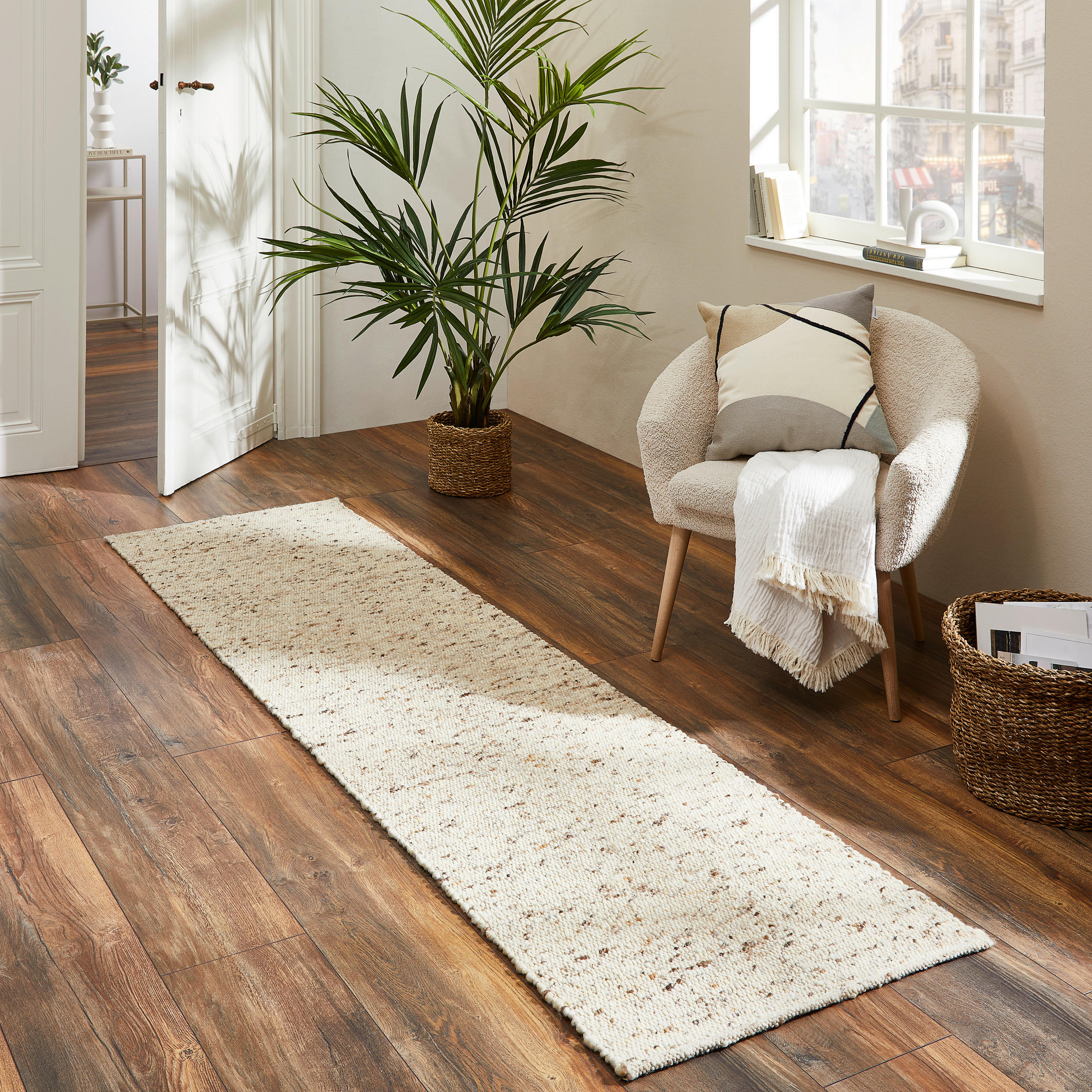 LÄUFER 70/300 cm  - Beige, Basics, Textil (70/300cm) - Linea Natura