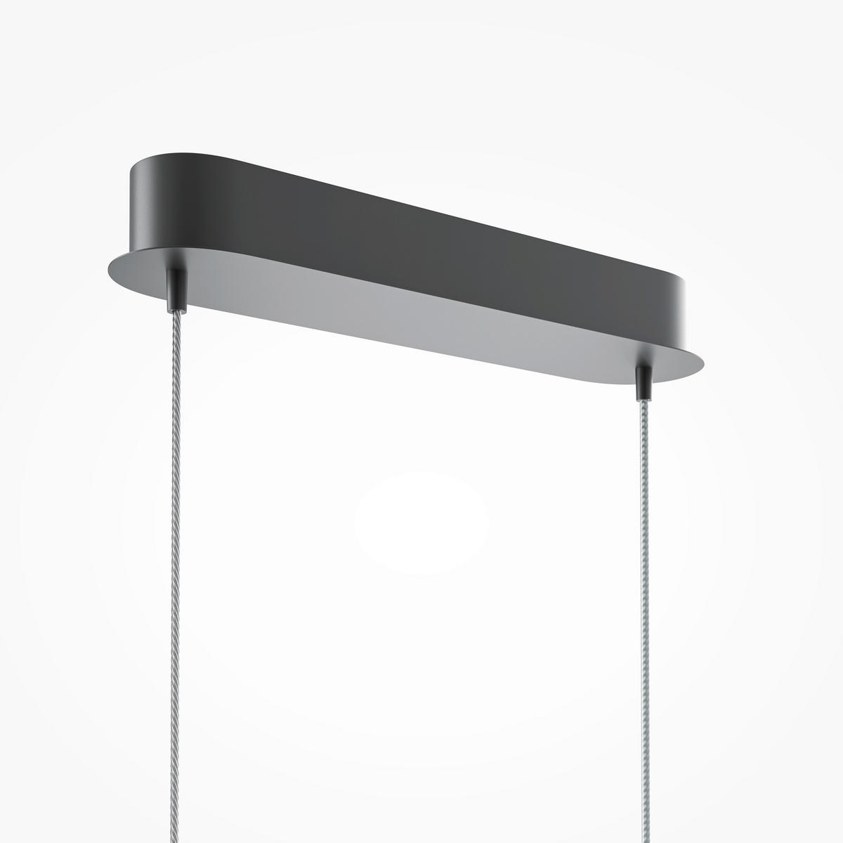 PENDELLAMPA Curve 98/305.7/7 cm  - svart, Design, metall (98/305.7/7cm) - MAYTONI