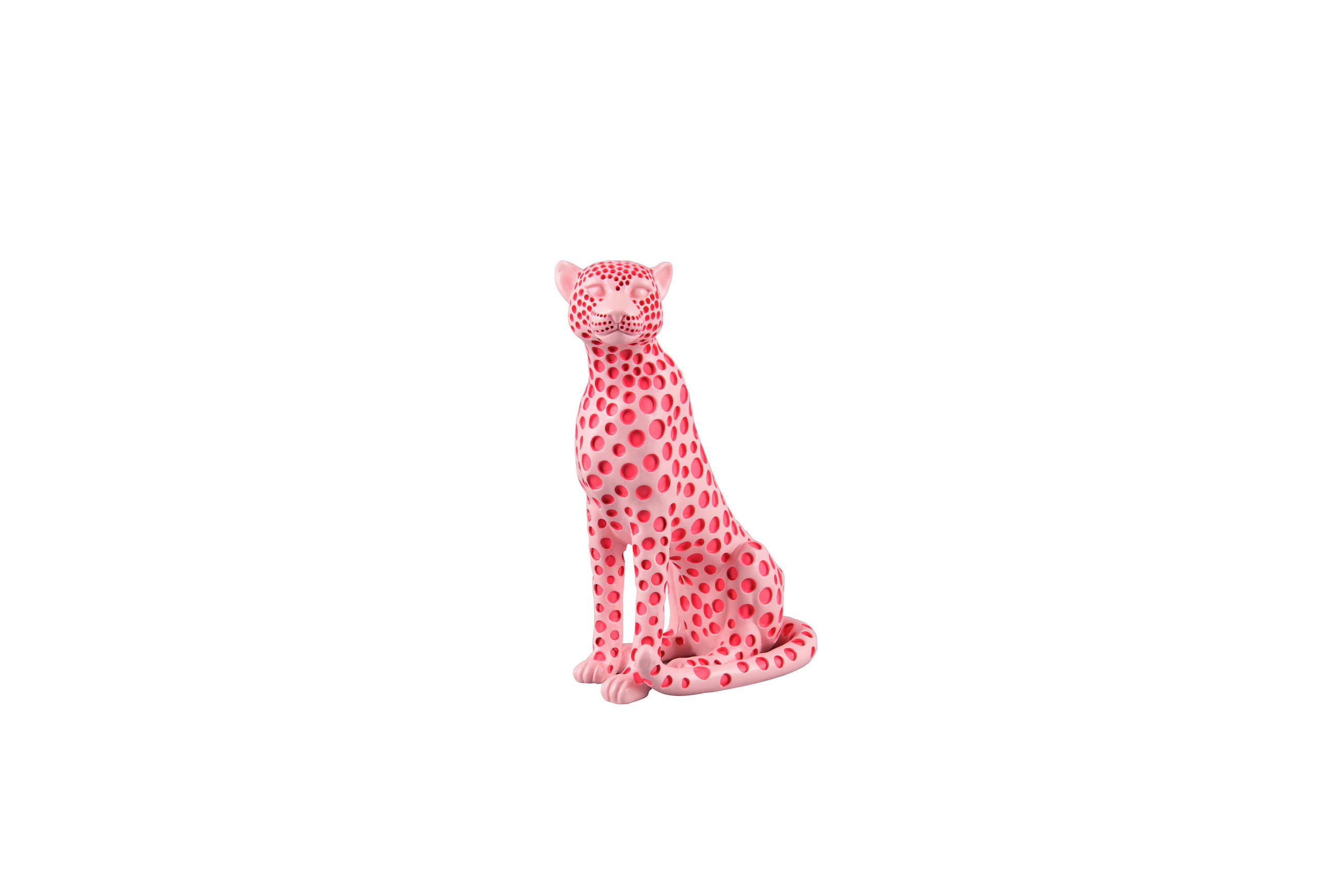DEKOLEOPARD - Rosa, Basics, Kunststoff (10,5/26/19cm)