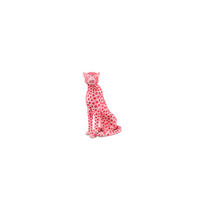 DEKOLEOPARD - Rosa, Basics, Kunststoff (10,5/26/19cm)