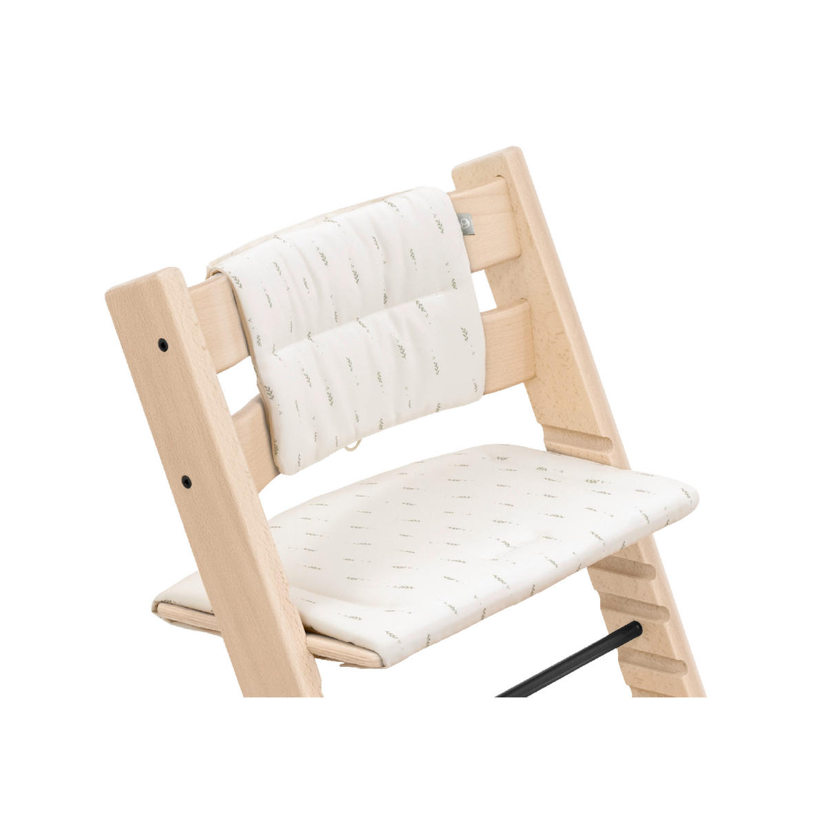 HOCHSTUHLEINLAGE  - Perlmutt, Basics, Textil (27cm) - Stokke
