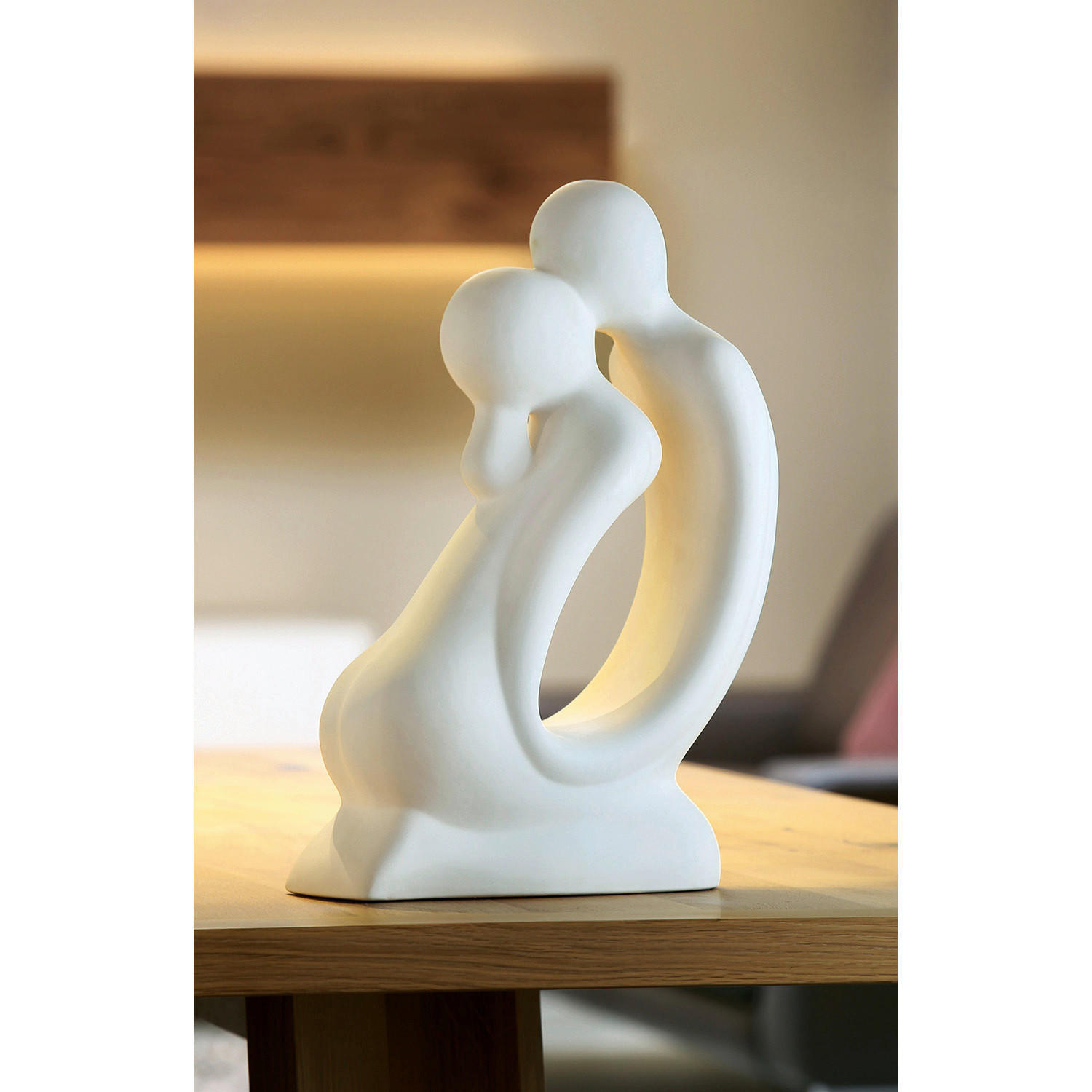 SKULPTUR - Creme, Basics, Keramik (30/42/14cm)