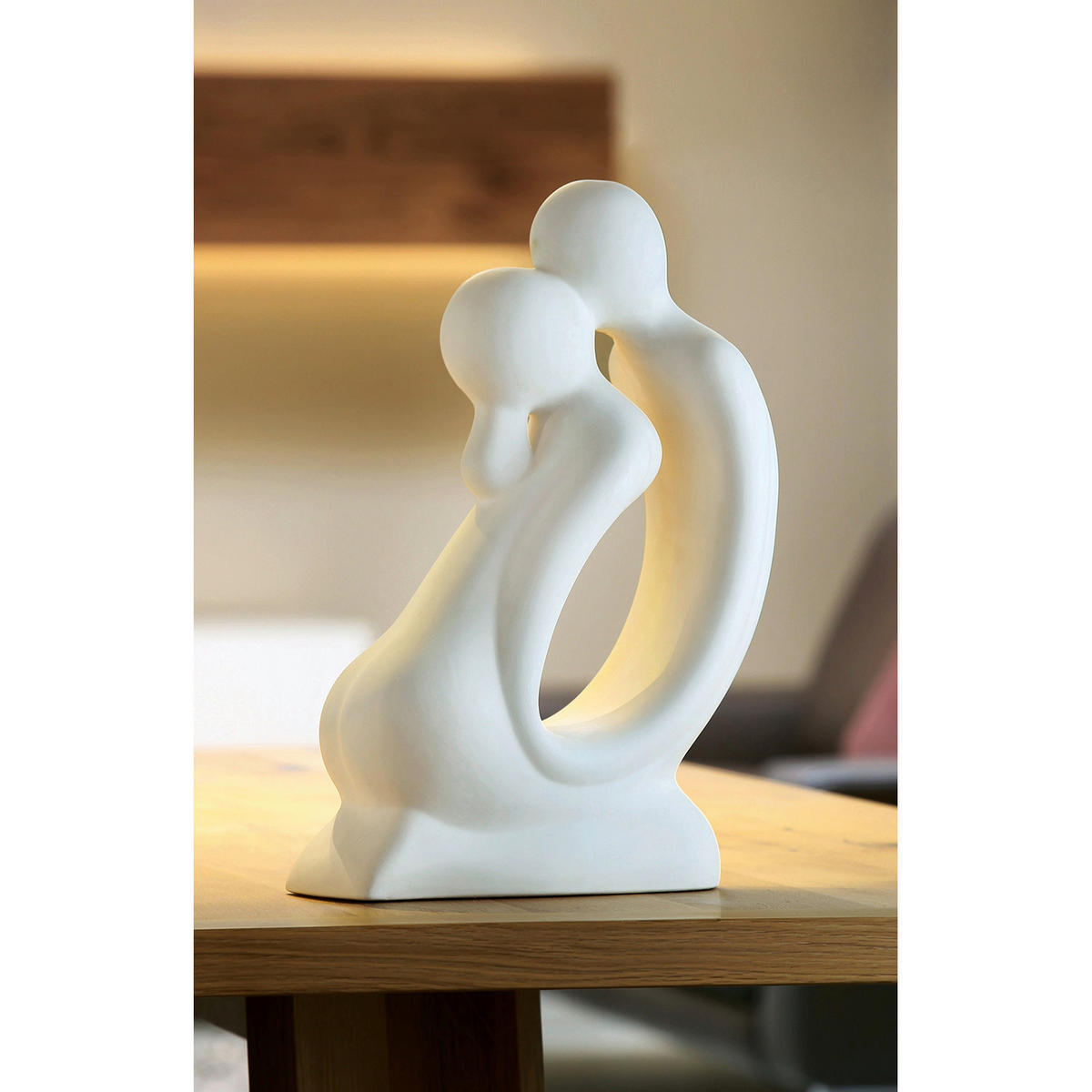 SKULPTUR - Creme, Basics, Keramik (30/42/14cm)