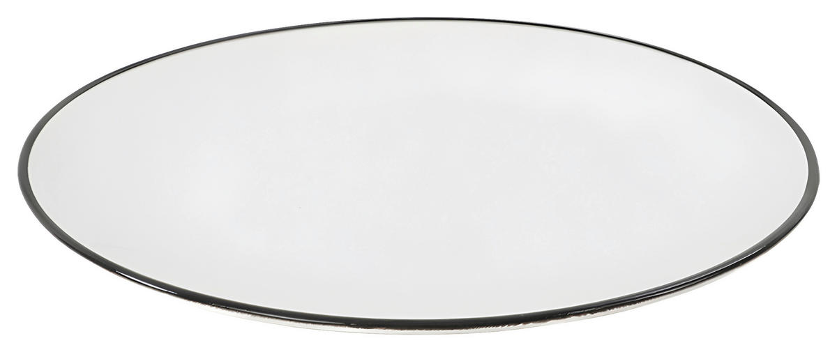 KOMBISERVICE Weiß 12-teilig 4 Personen  - Weiß, Basics, Keramik (26/26/4cm) - P & B