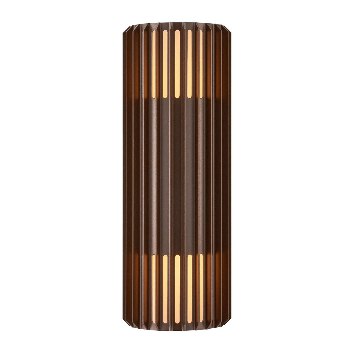 AUßENWANDLEUCHTE 12,4/33,7 cm   - Braun, Trend, Metall (12,4/33,7cm) - Nordlux