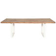 TISCHGESTELL in Metall 80/40/73 cm - Creme, Design, Metall (80/40/73cm) - Landscape