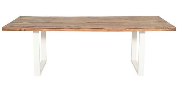 TISCHGESTELL in Metall 80/40/73 cm - Creme, Design, Metall (80/40/73cm) - Landscape