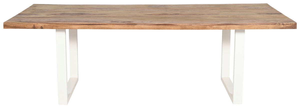 TISCHGESTELL Creme  - Creme, Design, Metall (80/40/73cm) - Landscape