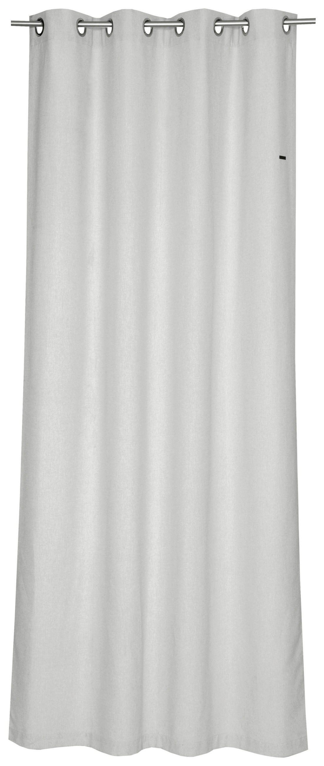 ÖSENSCHAL E-Harp blickdicht 140/250 cm   - Silberfarben/Hellgrau, Basics, Textil (140/250cm) - Esprit