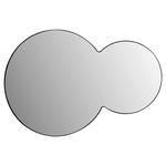 WANDSPIEGEL 90/60/2,5 cm  - Schwarz, Basics, Glas/Metall (90/60/2,5cm) - Xora