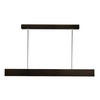LED-PENDELLEUCHTE 100/0,8/8 cm    - Schwarz, Design, Metall (100/0,8/8cm)