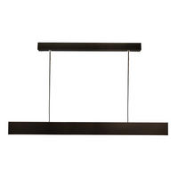 LED-PENDELLEUCHTE 100/0,8/8 cm    - Schwarz, Design, Metall (100/0,8/8cm)