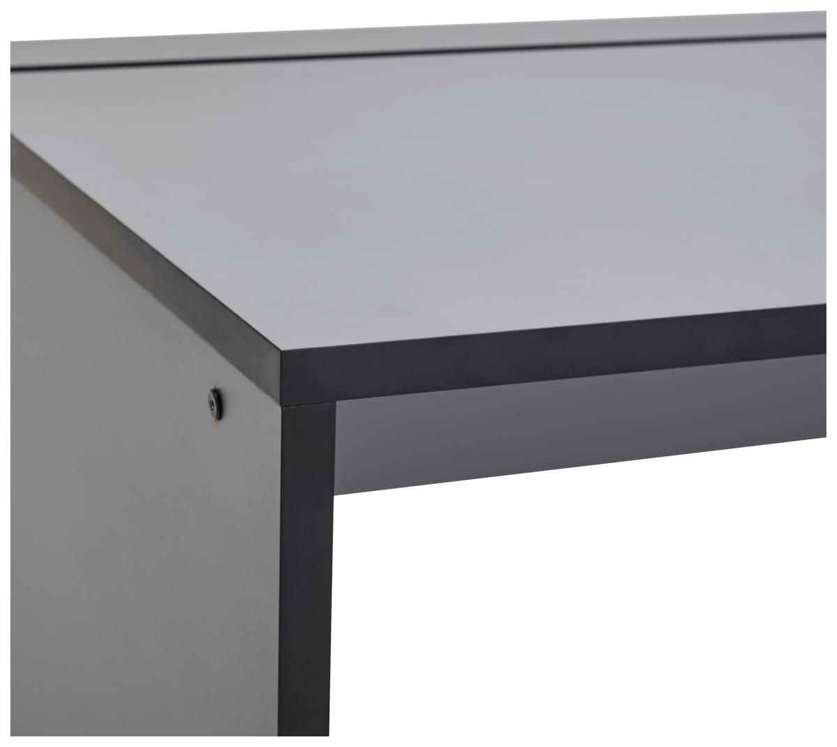 GAMINGTISCH Dunkelgrau  - Dunkelgrau, MODERN, Holzwerkstoff (180/80/75cm) - Novel
