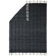 DECKE 150/200 cm  - Dunkelblau, Basics, Textil (150/200cm) - Novel